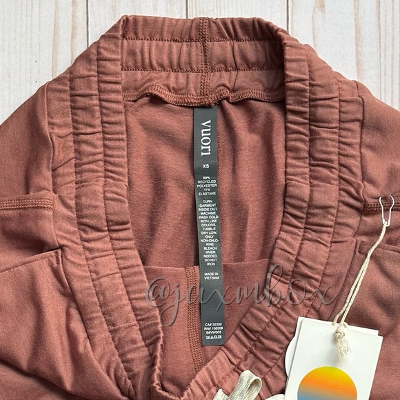 NWT Vuori Performance Jogger Tamarind Heather XS - Picture 4 of 8